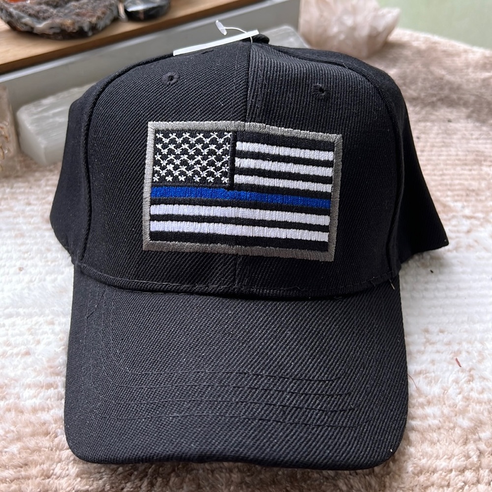 Thin Blue Line Police Cap